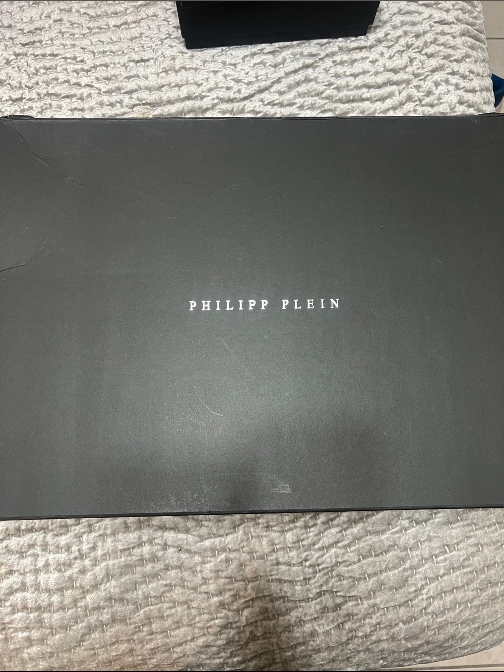 Philipp Plein Black Box with White Center Logo